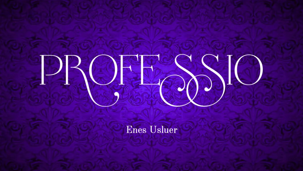Professio business card of Enes Usluer