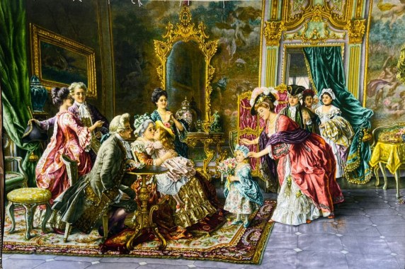 The Family Salon, handmade Tabriz wall carpet in wool & silk, 155 × 105 cm